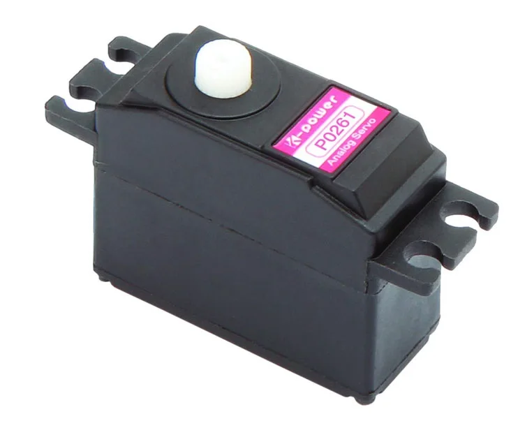 20 шт. K-power P0261 Аналоговый сервопривод 2 кг JR вилка пластиковый стандартного