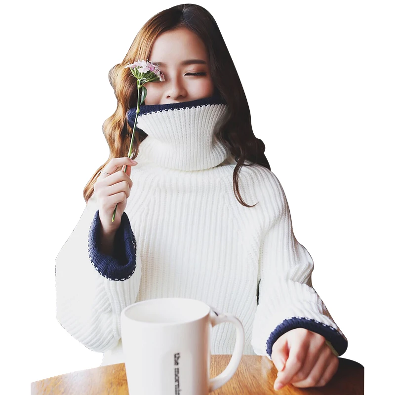 Свитера с высоким воротом длинным рукавом короткие пуловеры рукав летучая мышь