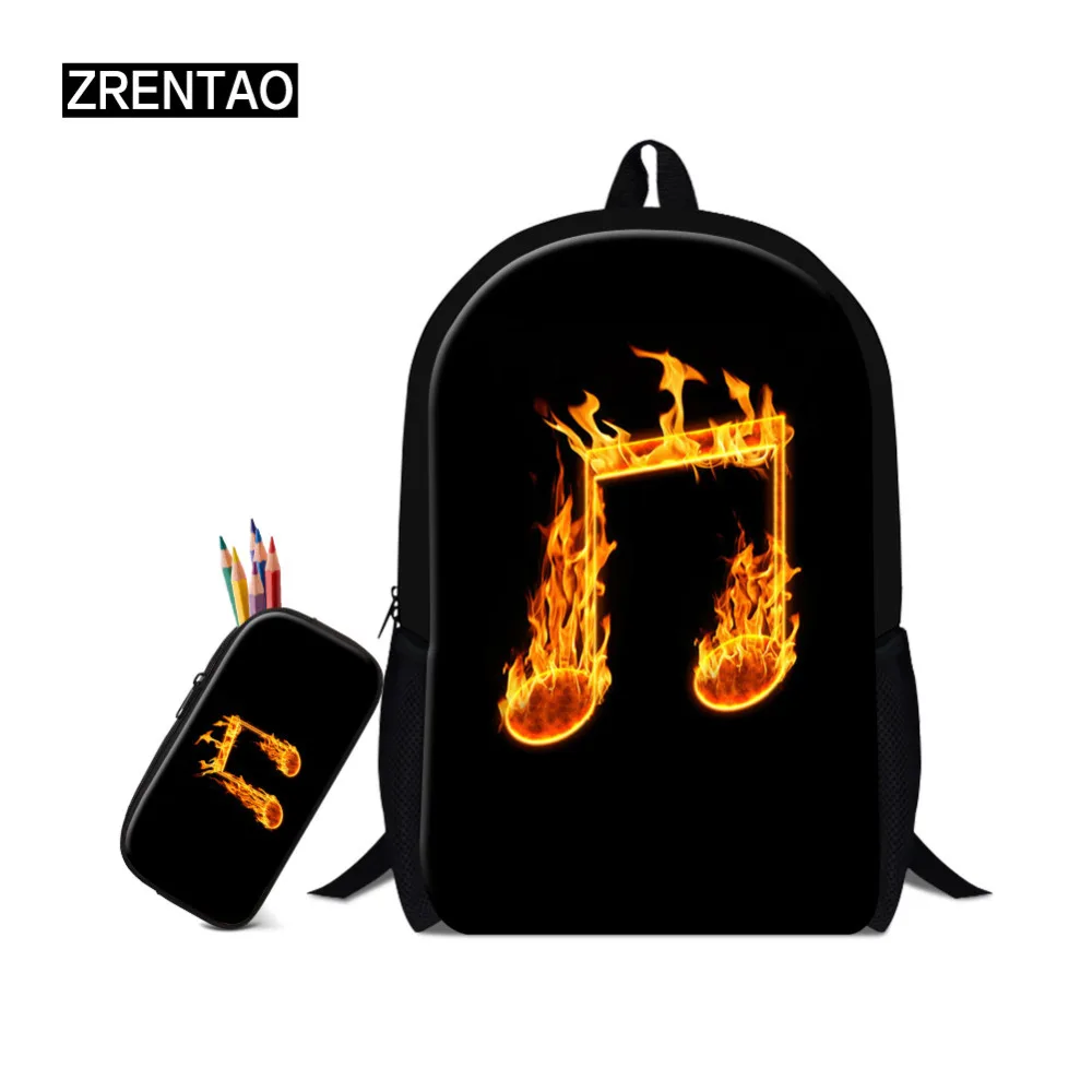 

3D Bags for girls backpack kids Puppy mochilas escolares infantis children school bags Music Satchel School knapsack Baby bags