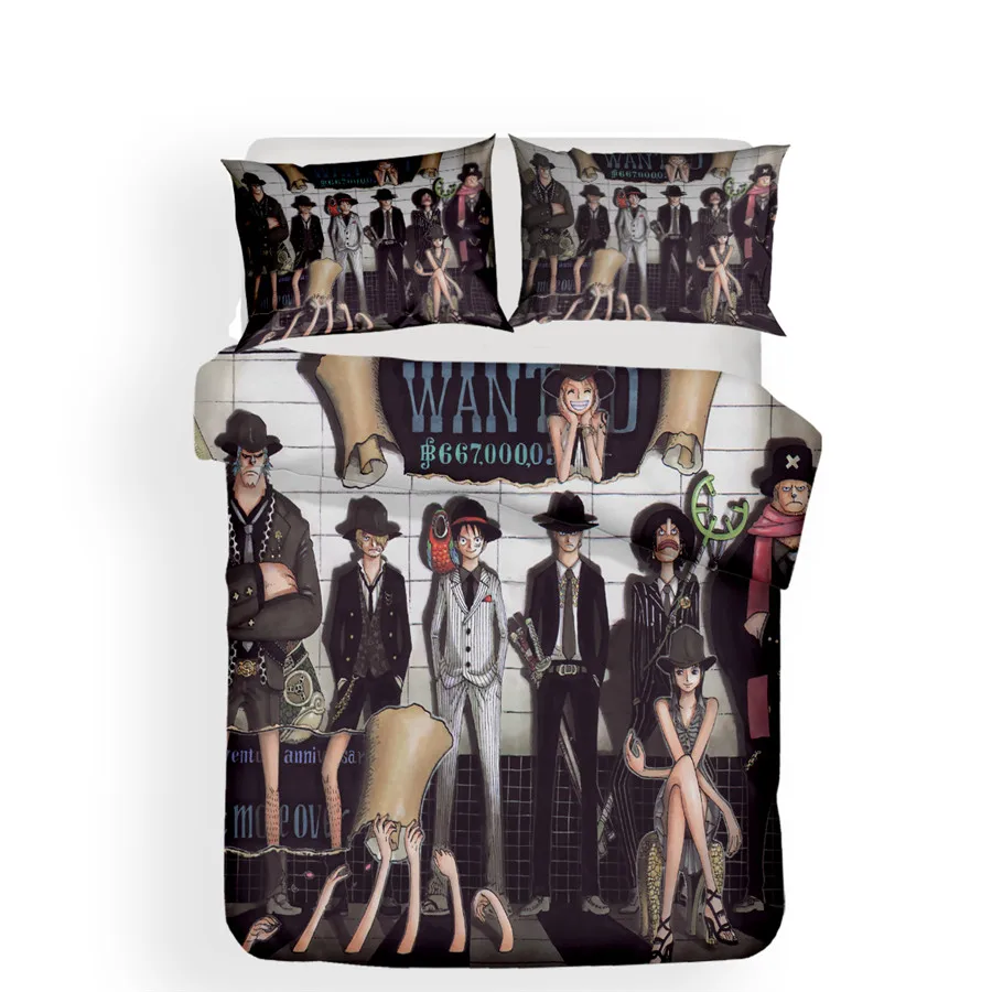 

HELENGILI 3D Bedding Set One Piece Print Duvet Cover Set Bedcloth with Pillowcase Bed Set Home Textiles #OP-03