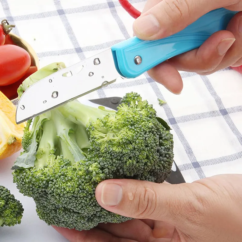 Кожура для овощей кухонный нож фруктов ножей Карманный Овощечистка коробка