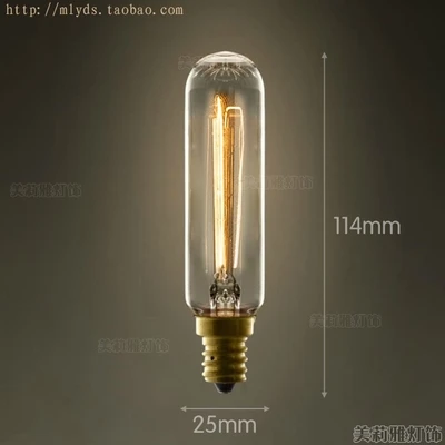 Лампа Эдисона E14 в винтажном стиле 2 шт. 40 Вт 220 В|e14 vintage|ampoules decorativesbombilla edison |