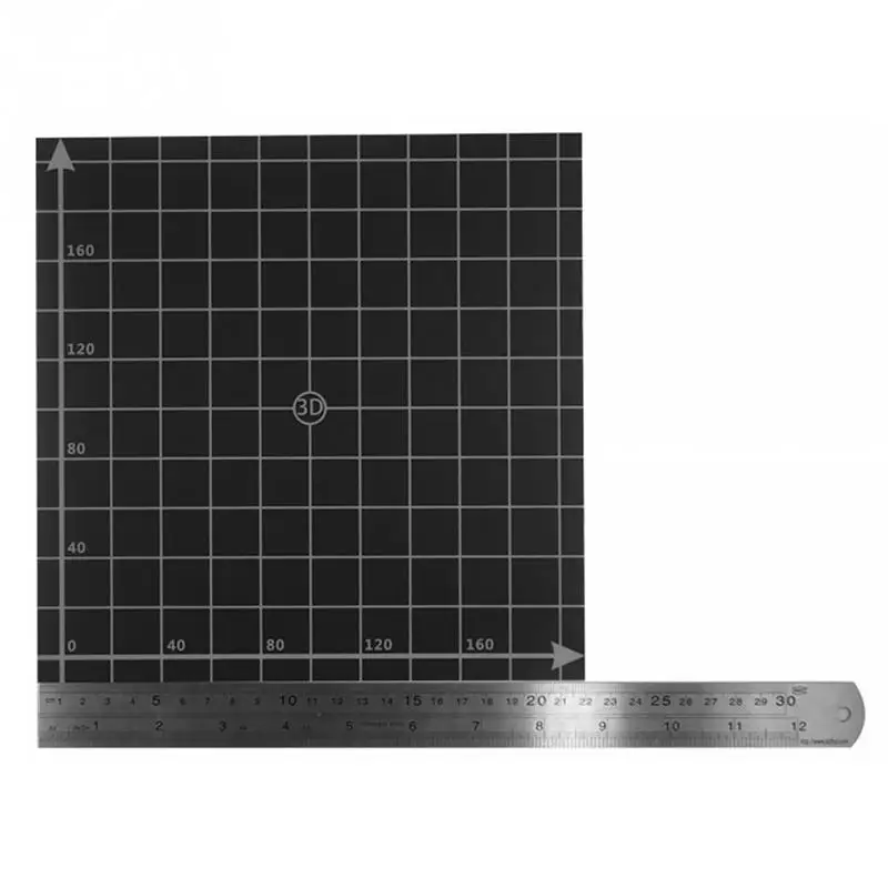 300*300 мм/220*220 мм 3d принтер тепло горячие наклейки для кровати координатная печатная поверхность горячей кровати наклейка часть для 3d принтера аксессуары