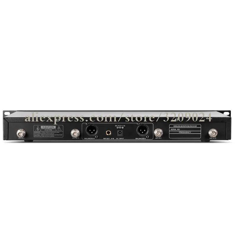 

True Diversity 2 Channel Stage Performance Karaoke Wireless Microphone Recording Studio Mic Microfono