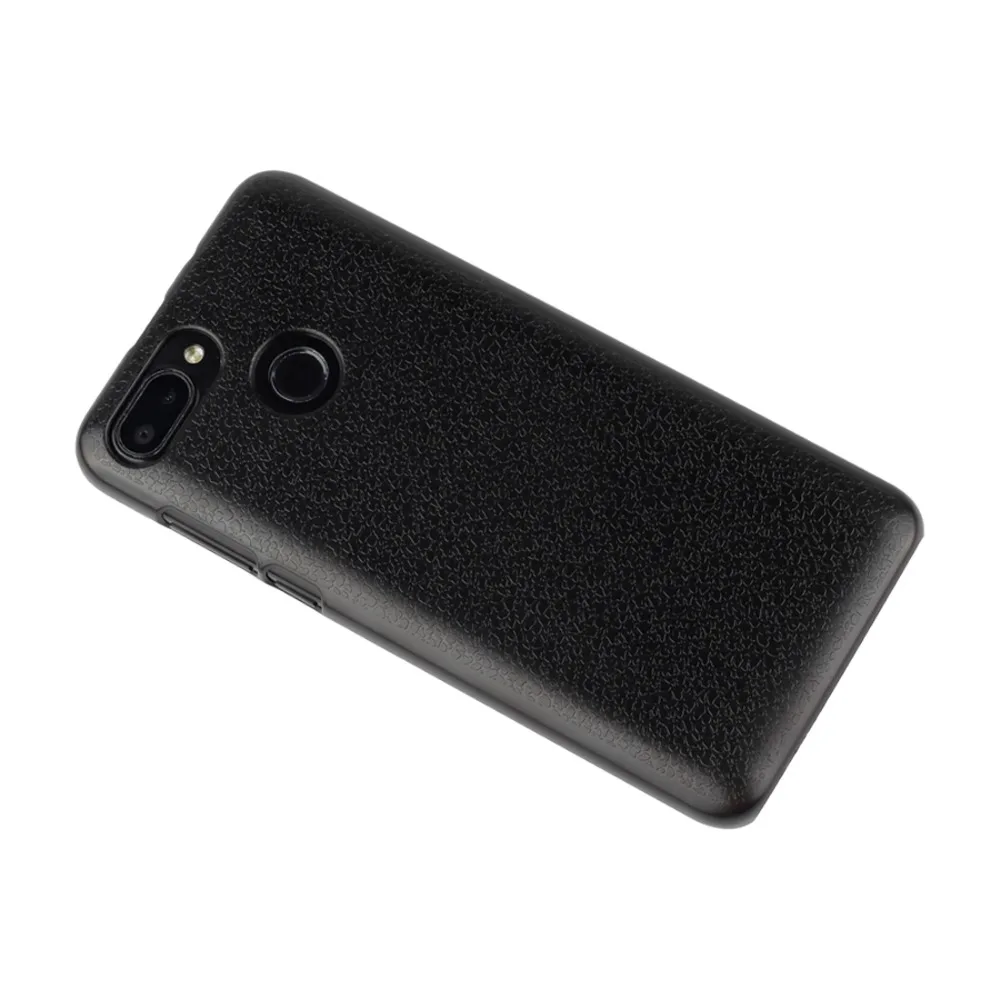 Чехол накладка OCUBE с текстурой личи для Oukitel C11 / Pro|Бамперы| |