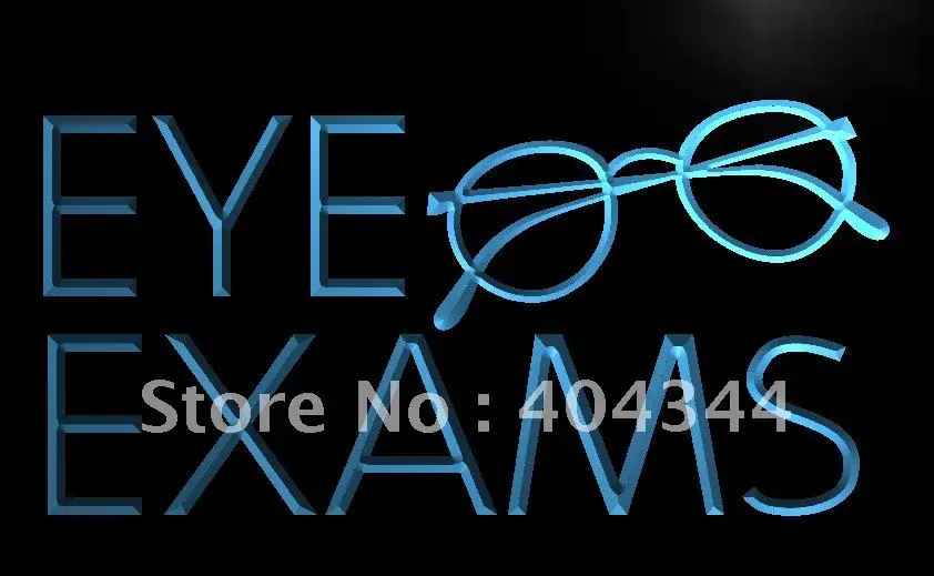 

LB509- Eye Exams Glasses Optical LED Neon Light Sign home decor crafts