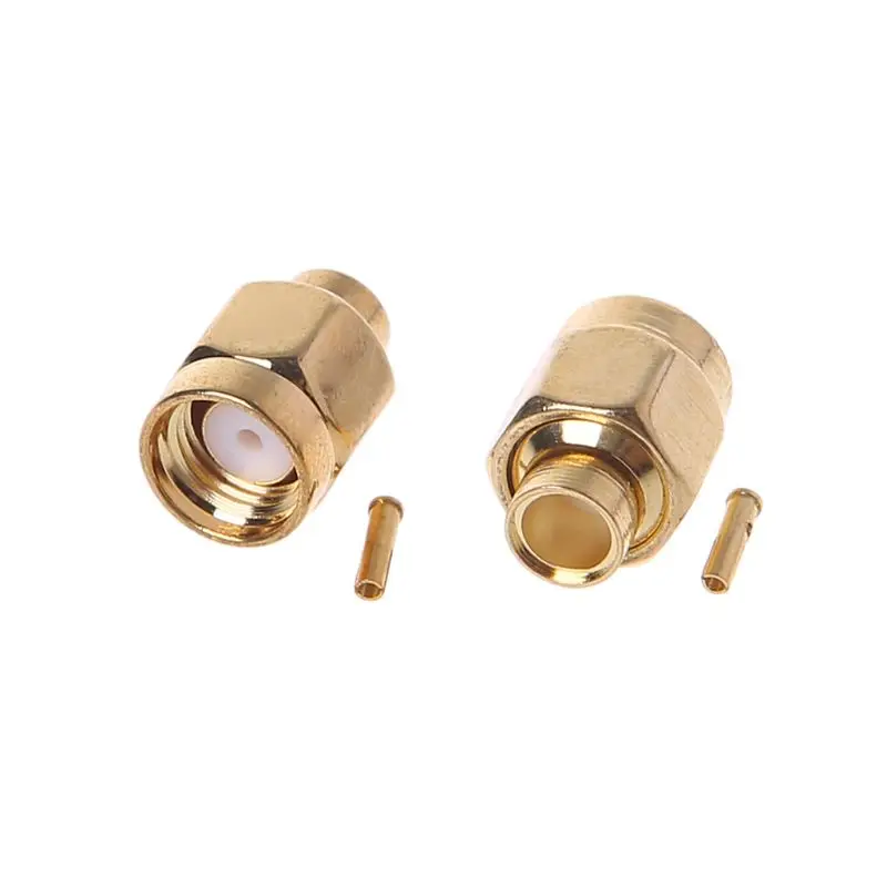 10 шт. SMA-JB3 RF коннектор RP-SMA штекер Центральная пайка полужесткая для RG402 |