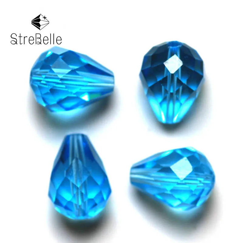 2020 новые модные голубые элегантные хрустальные бусины-капри сделай сам для