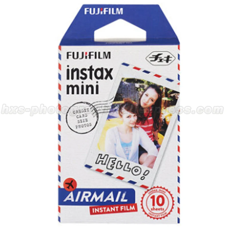 Полоса + Радуга Авиапочта 30 листов Fujifilm Instax Mini пленка для Fuji 9 8 7s 90 70 25 мгновенных