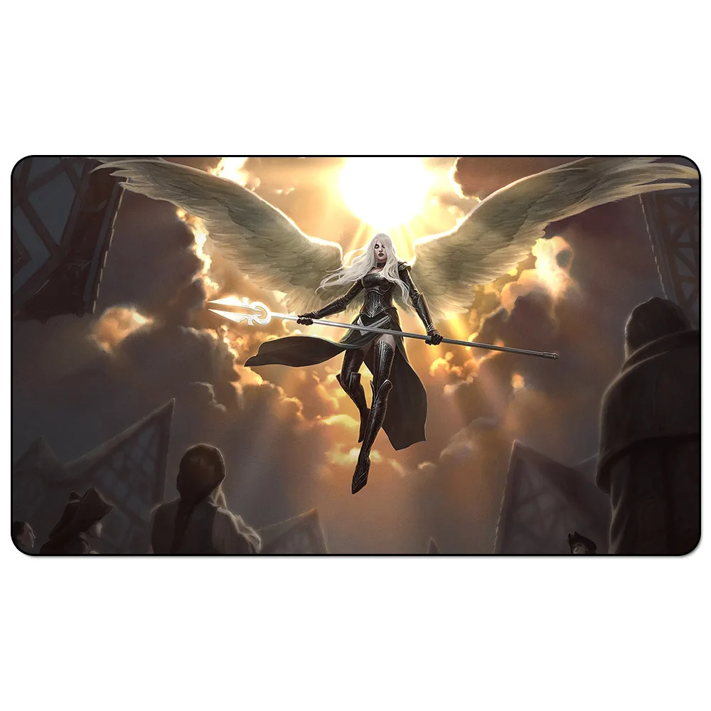 Archangel Avacyn Волшебная коллекционная карточка игры игровой коврик: Archangel Avacyn art игровой коврик для коллекционная карточка игры 60 см x 35 см(2" x 14") Размер - Цвет: Archangel Avacyn