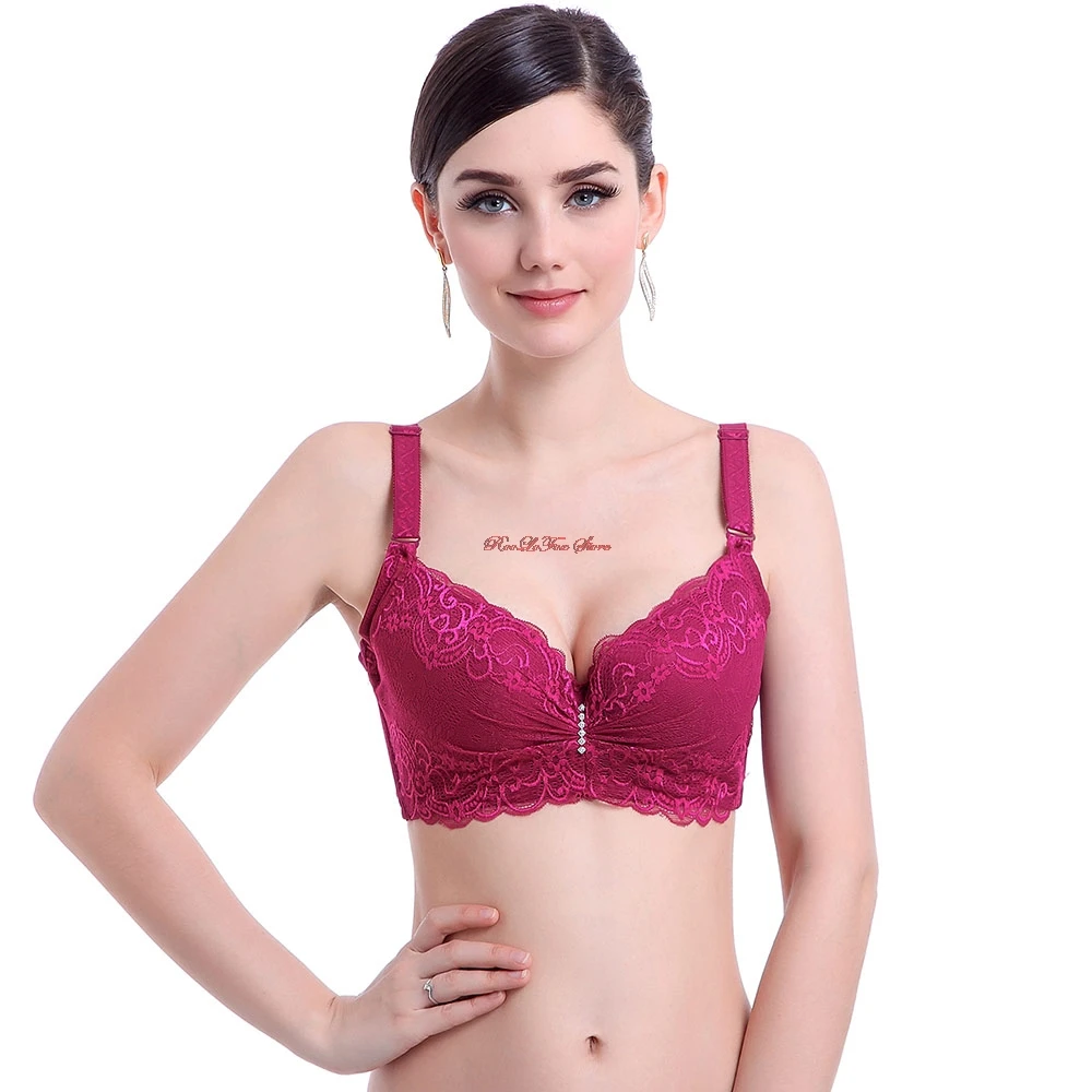 Новинка 2019 года плюс размеры ультратонкий бюстгальтер кружево Bralette для женщин Push