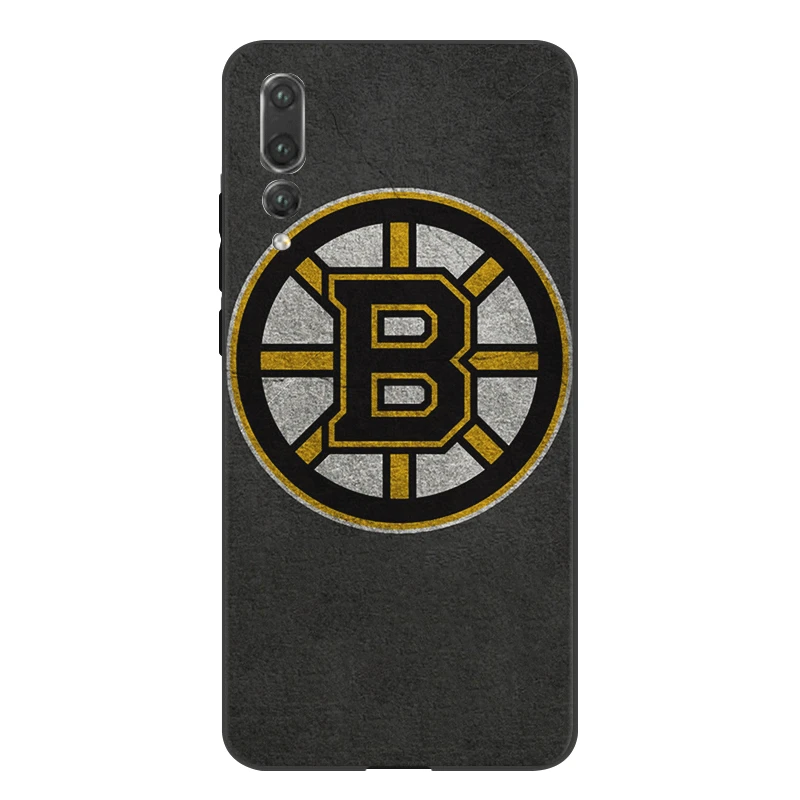 B4 Desxz Силиконовый сотовый Чехол для телефона Boston Bruins Хоккей для huawei Honor 7A 7C 7X8 8X 8C 9 Note 10 Lite - Цвет: B4