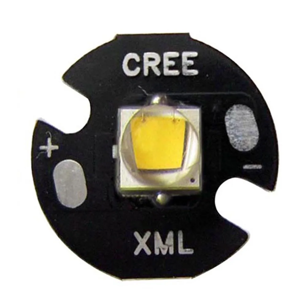 Оригинальный светодиодный фонарик CREE 10 Вт XM L L2 / XML T6 теплый белый 3000 К с 16