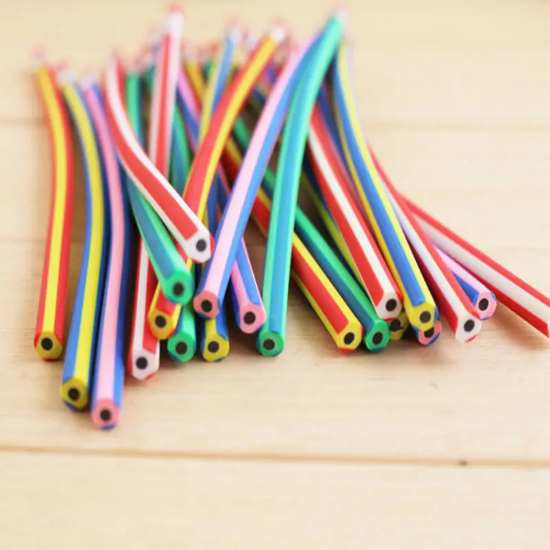 10 шт. милые канцелярские принадлежности гибкий мягкий карандаш цветной