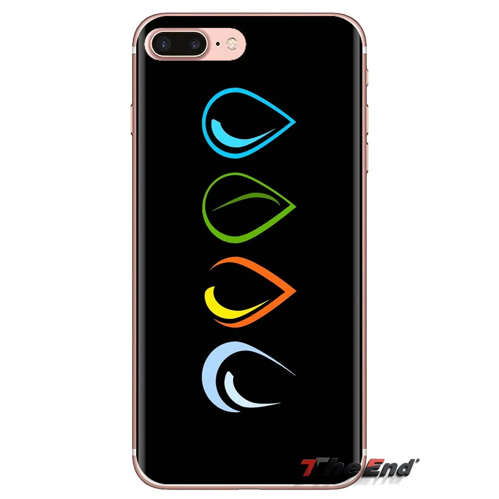 water air Ether Fire Element Four TPU Skin Cover For Sony Xperia Z Z1 Z2 Z3 Z5 compact M2 M4 M5 C4 E3 T3 XA Huawei Mate 7 8 Y3II |