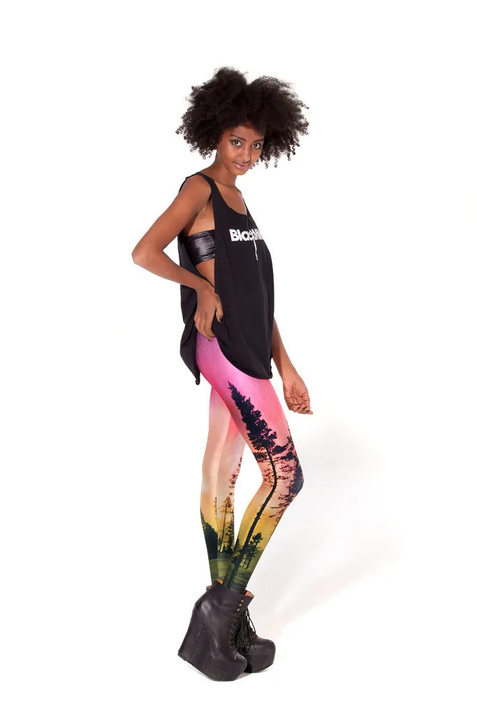 2014 новая весна для женщин Blackmilk моды Harajuku iSwag девушки Скай Неон Galaxy Объёмный