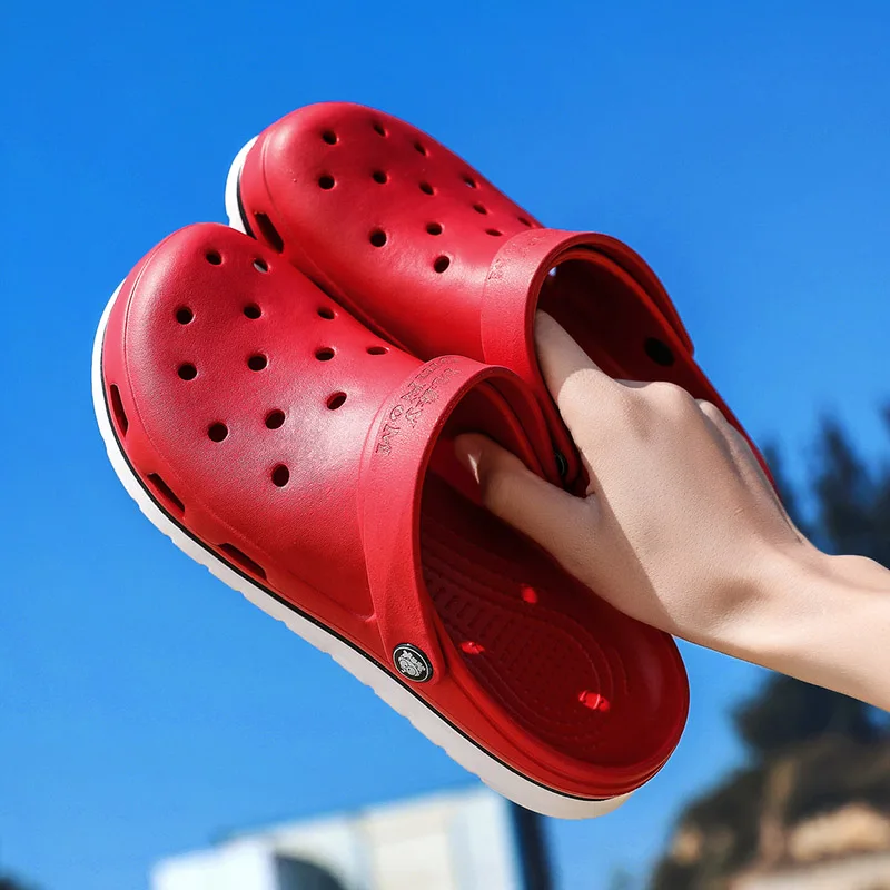 Туфли-сабо для сада мужские легкие быстросохнущие летние пляжные тапочки Classic G.