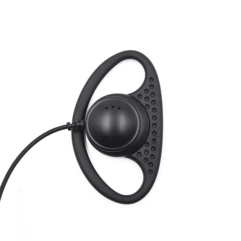 XQF 2 Pin охранника клип ухо наушник гарнитура микрофон PTT для Motorola Walkie Talkie GP300 GP3688 CP200 портативный радио DP1400