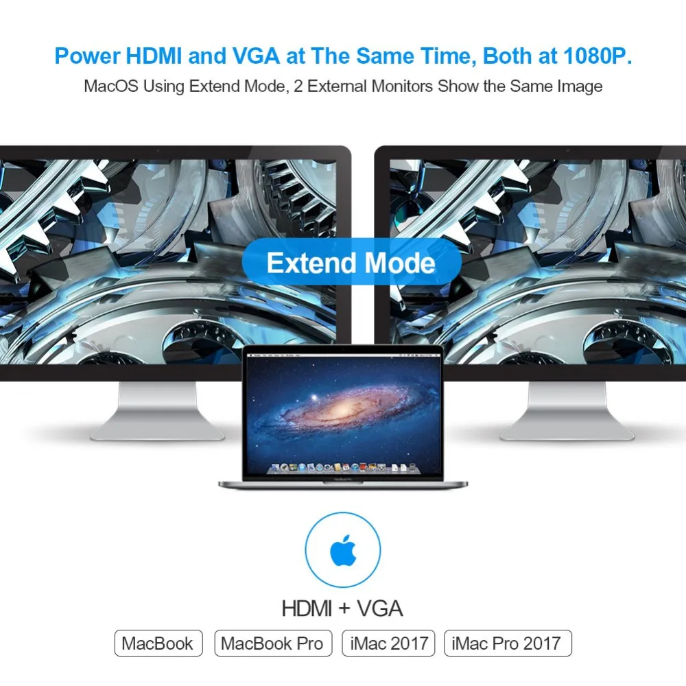 USB C к HDMI кабель 4 в 1 4K + DP DVI VGA адаптер Совместимость с Thunderbolt 3 поддержка Alt
