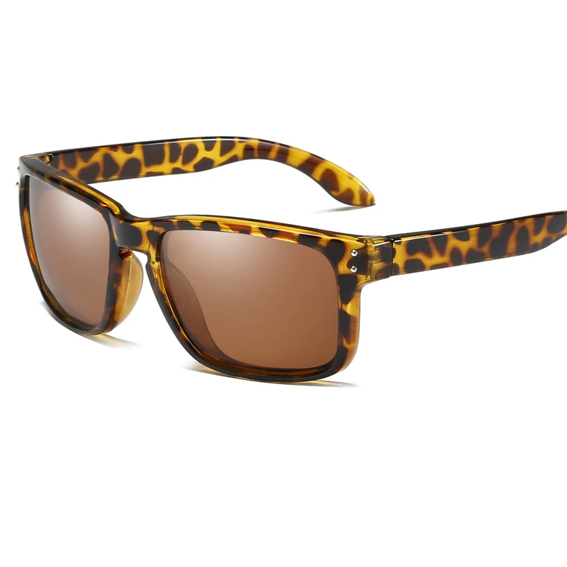 Цветные очки мужские солнцезащитные Homme женские 2019 Occhiali Uomo леопардовые розовые
