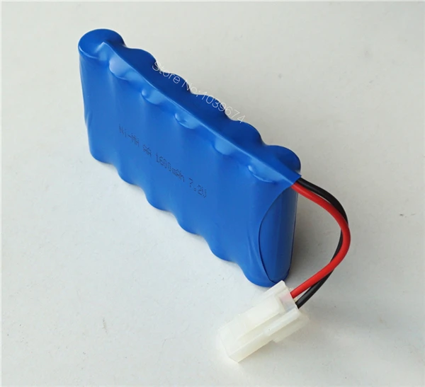 

Ni-MH 7.2V 1600MAH AA*6 3.6V/4.8V NI-CD Rechargeable Battery Packs Power Bank