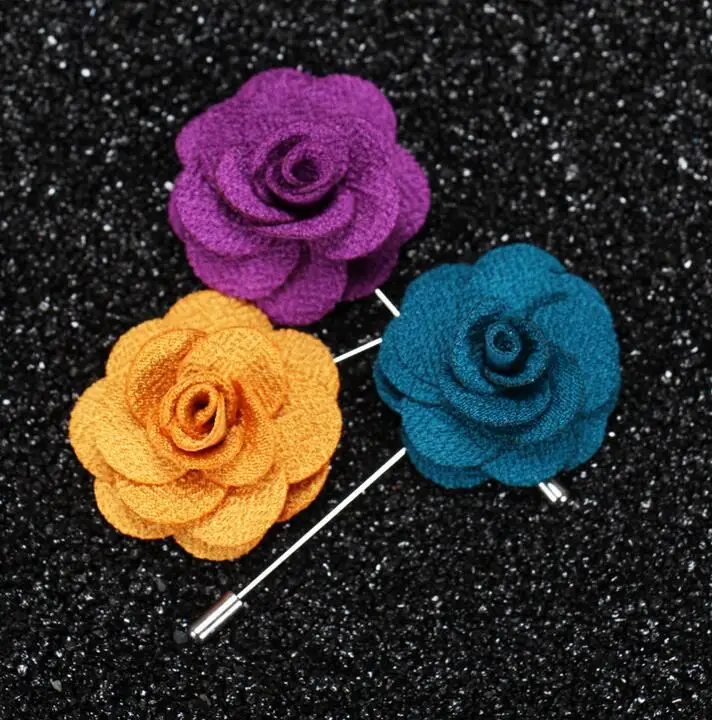 Женская/Мужская брошь в виде цветка 18 цветов|lapel flower|brooch flowerflower lapel pins |