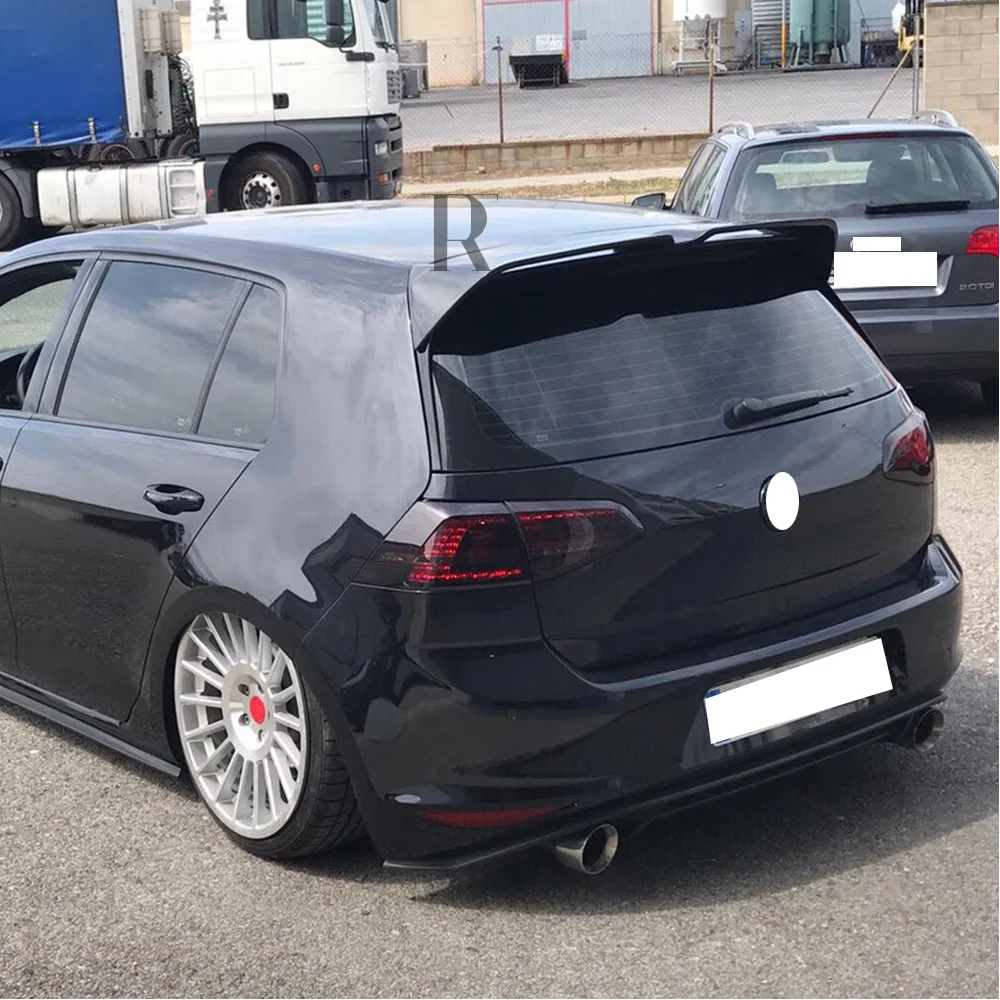 MK7 R карбоновый задний багажник крыла Спойлер для Volkswagen Golf 7 VII MK 7 R& R-Line& GT-i модель