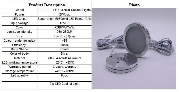 12 V 6 светодиодный свет шкафа 2 W с светодиодный адаптер питания внутреннего освещения для под кухонный шкаф домашнего гардероба лампы для витрины Декор