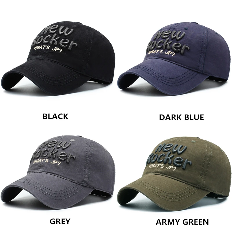 [NORTHWOOD] Высококачественная хлопковая бейсболка в стиле хип-хоп для мужчин и