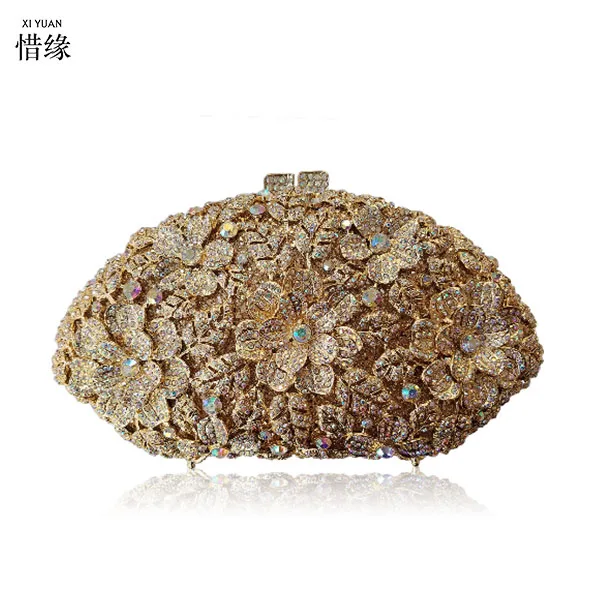 XIYUAN Новые вечерние сумки стразы клатч сумочки свадебная сумка с кристаллами