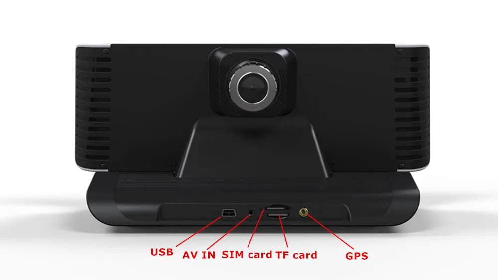 Автомобильный видеорегистратор carvas Android 5 1 4G 7 84 дюйма GPS Wi Fi 1080P|Видеорегистраторы|