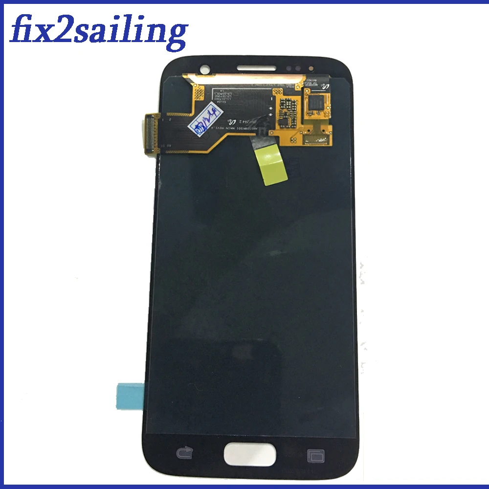 Super AMOLED ЖК дисплей Дисплей для samsung Galaxy S7 G930 G930F G930A G930V G930P Экран Замена Планшета