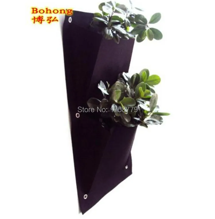 Бесплатная доставка 54*30 см настенные полиэстер вертикальный расти Сумка тоут