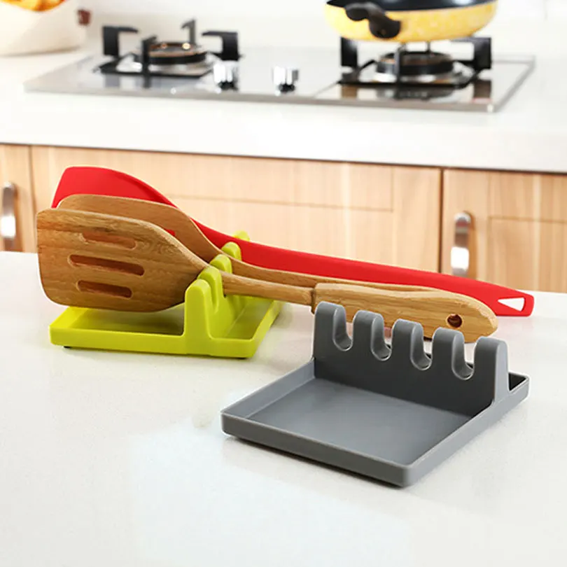 Нож для супа ложка Креативные кухонные инструменты коврик хранения экологически