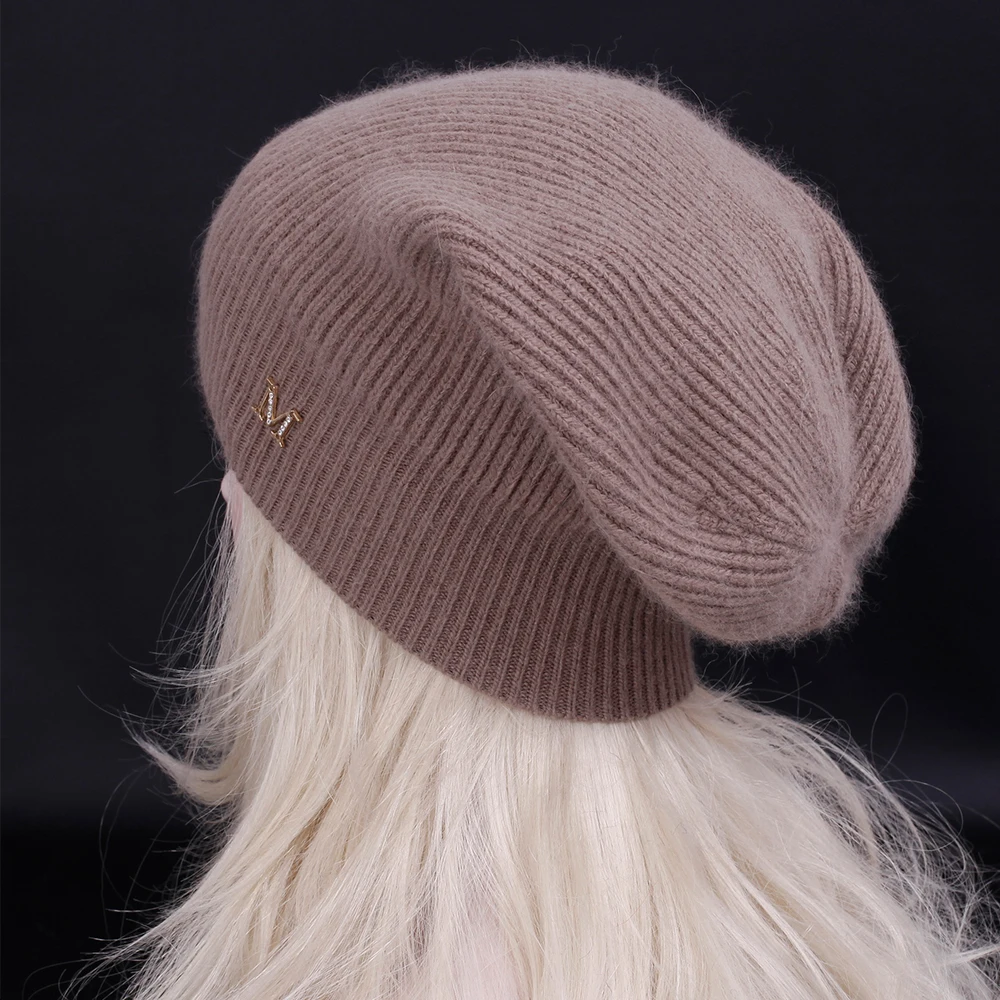 Высококачественная новая брендовая модная женская Повседневная шапка зимние