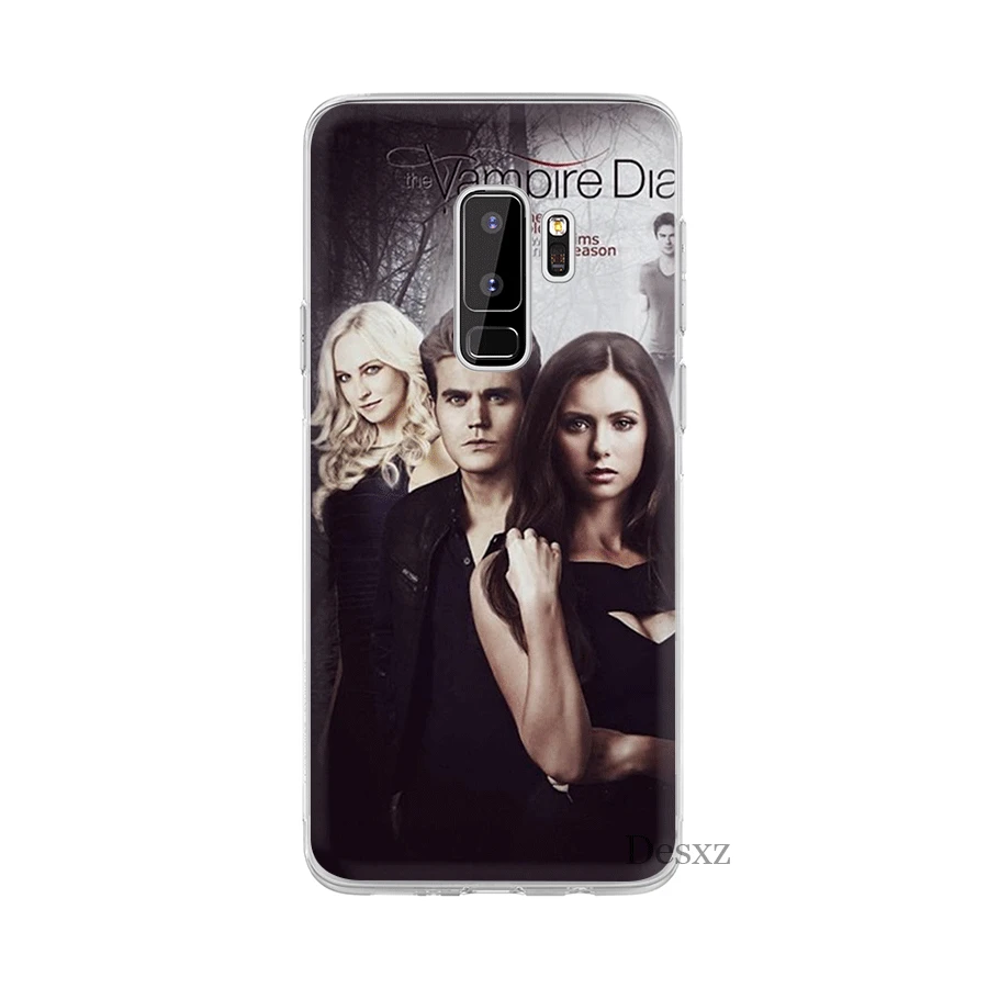 Чехол с изображением дневников вампира для Redmi 7 GO S2 4A 4X 5 5A Plus 6 6A Por Note Жесткий |