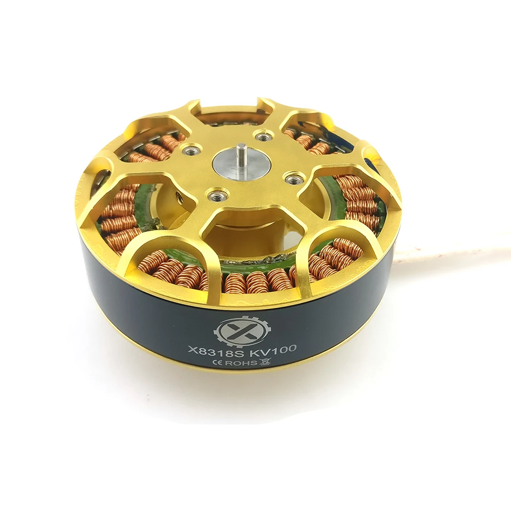 X8318S KV100 KV120 бесщеточный двигатель высокой мощности с загрузкой для большого