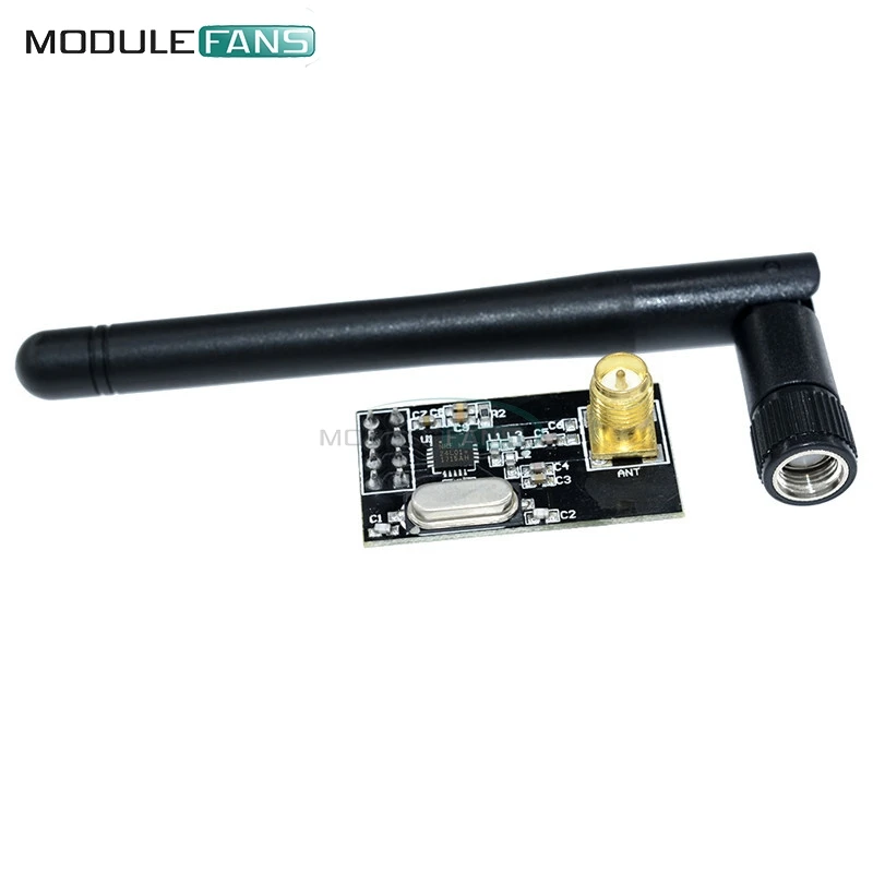 NRF24L01 + модуль беспроводного приемопередатчика SMA антенна для Arduino DC 3 V