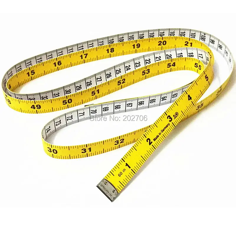 150 см/60 дюймов измерительная лента для талии Германия 5 шт./лот|waist measure|tailor measuring