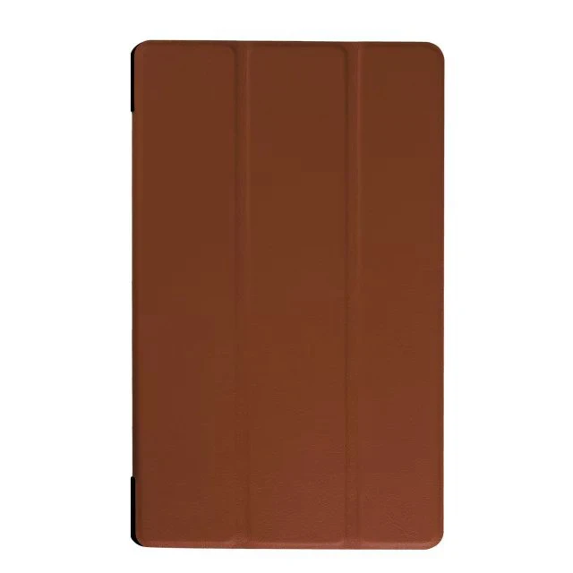 Чехол для lenovo Tab 3 8 TB3-850M/850F тонкая накладка на телефон с подставкой из искусственной кожи чехол для lenovo Tab 2 A8-50 A8-50F A8-50LC 8,"+ подарки - Цвет: brown