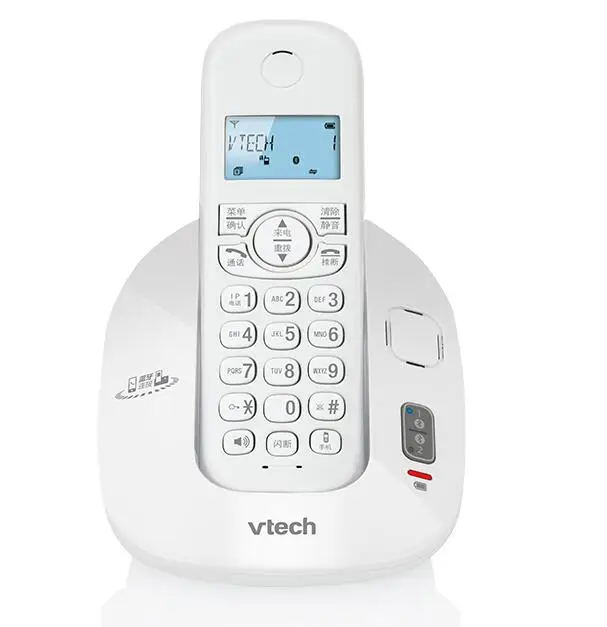 One Handset white 2,4 ГГц DECT6.0 Bluethooth беспроводной телефон для дома и офиса Bluetooth беспроводной стационарный телефон с одной двумя трубками - Цвет: One Handset white
