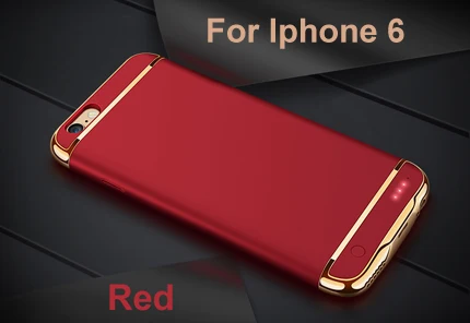 as picture show Портативный внешний аккумулятор чехол для iPhone 6, 6s, 7, 8, внешний аккумулятор для телефона, чехол для iPhone 6, 6s plus, 7 Plus, 8 Plus, внешний аккумулятор - Цвет: as picture show