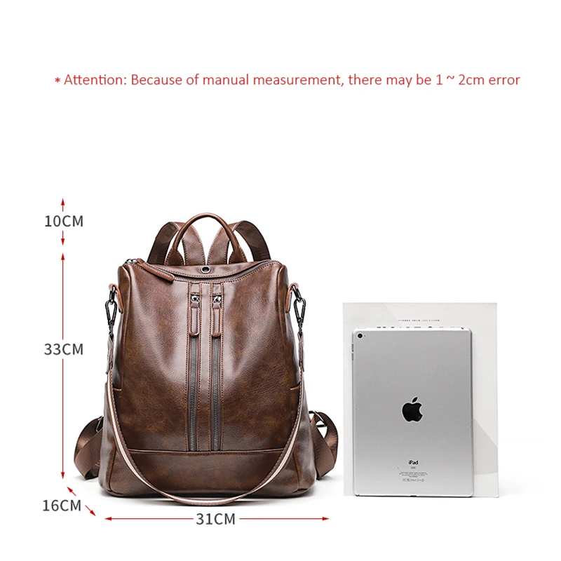 Женский рюкзак POMELOS из синтетической кожи для путешествий школьная сумка девочек