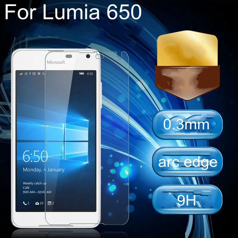0 3 мм 2.5D закаленное защитное стекло премиум-класса для Microsoft Nokia Lumia 435 520 535 540 550 630
