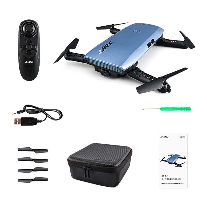 JJRC H47 Дрон-Квадрокоптер Дрон складной RC Карманный Дроны для селфи с WiFi FPV 720P HD