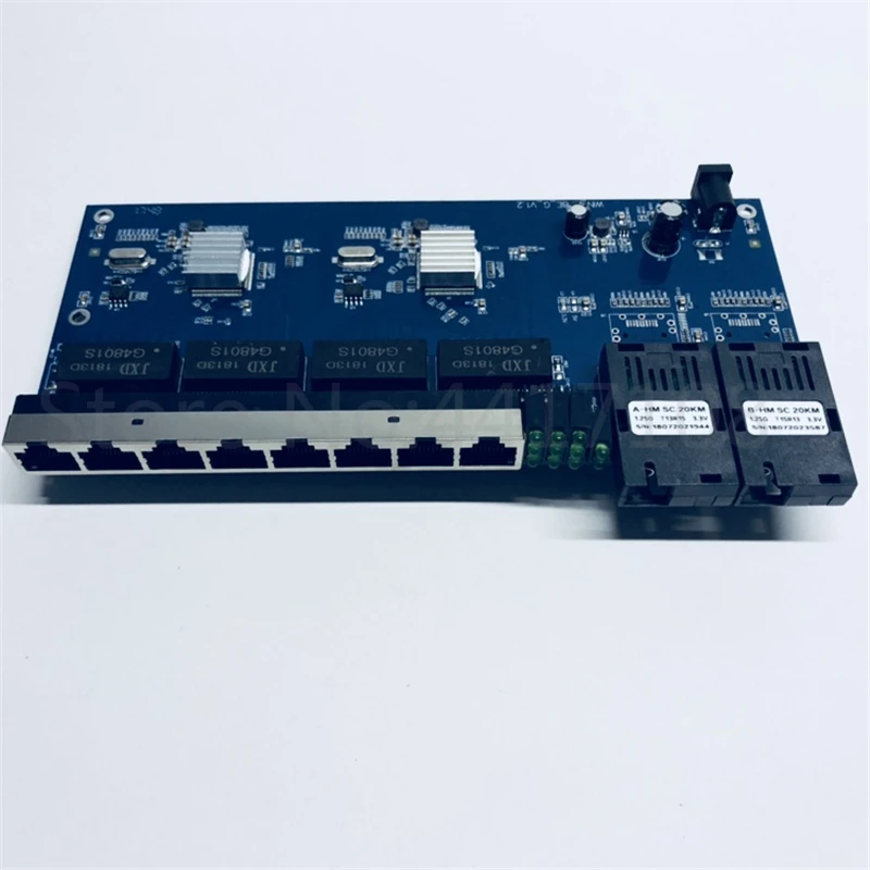 5 шт. 1000 м гигабитный Ethernet коммутатор волоконно оптический медиа конвертер