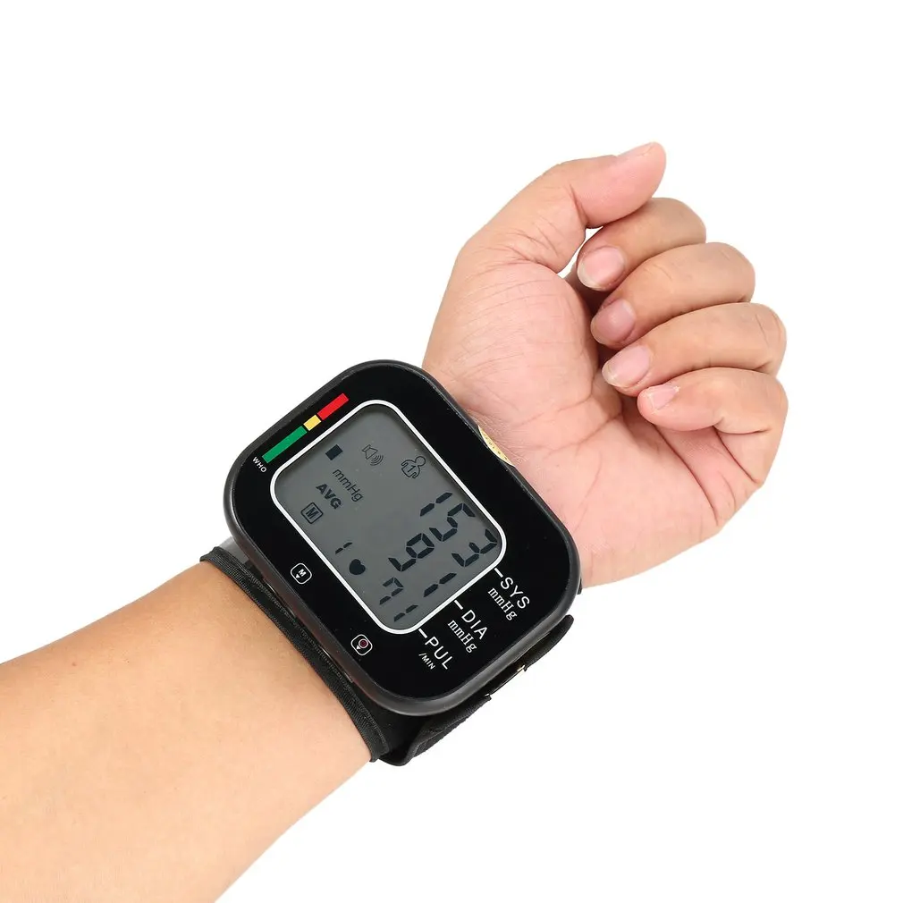 JS W01 ЖК дисплей цифровой Приборы для измерения артериального давления метр