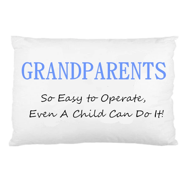 Забавные и дедушки Цитата дед подарков Чехол для поясничной подушки Подушка