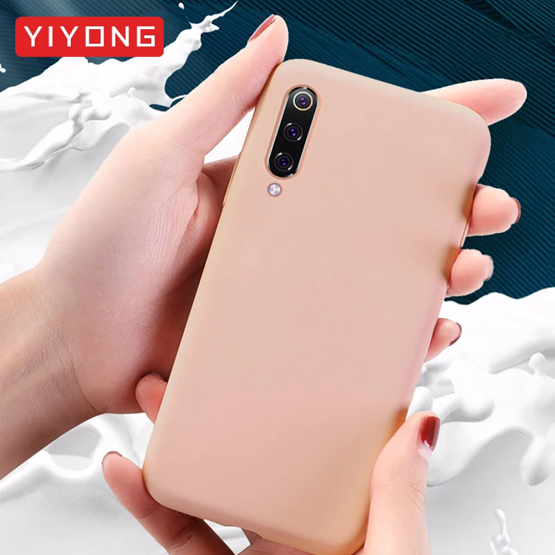 YIYONG Cover For Samsung Galaxy A10 A20 A30 A40 A50 A70 Case Slim TPU Soft Coque Liquid Silicone Back |