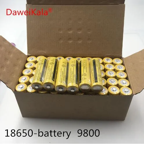 Новинка 18650 3,7 V 9800mAh литий-ионная аккумуляторная батарея для фонарика налобный фонарь электронная игрушка Прямая поставка